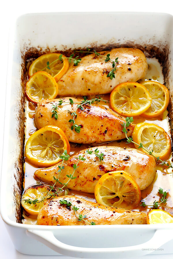 Baked Lemon Chicken Breast
 Baked Lemon Chicken