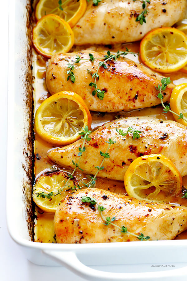 Baked Lemon Chicken Breast
 Baked Lemon Chicken