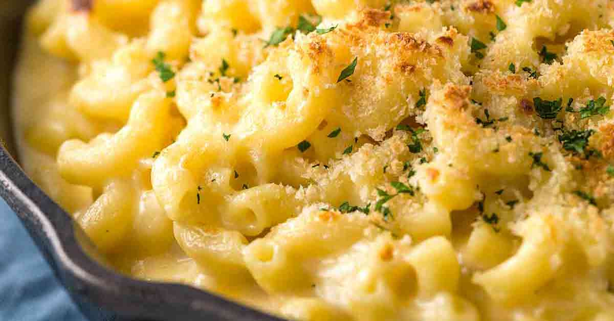 Baked Mac And Cheese Recipes With Bread Crumbs
 Baked Macaroni and Cheese with Bread Crumb Topping