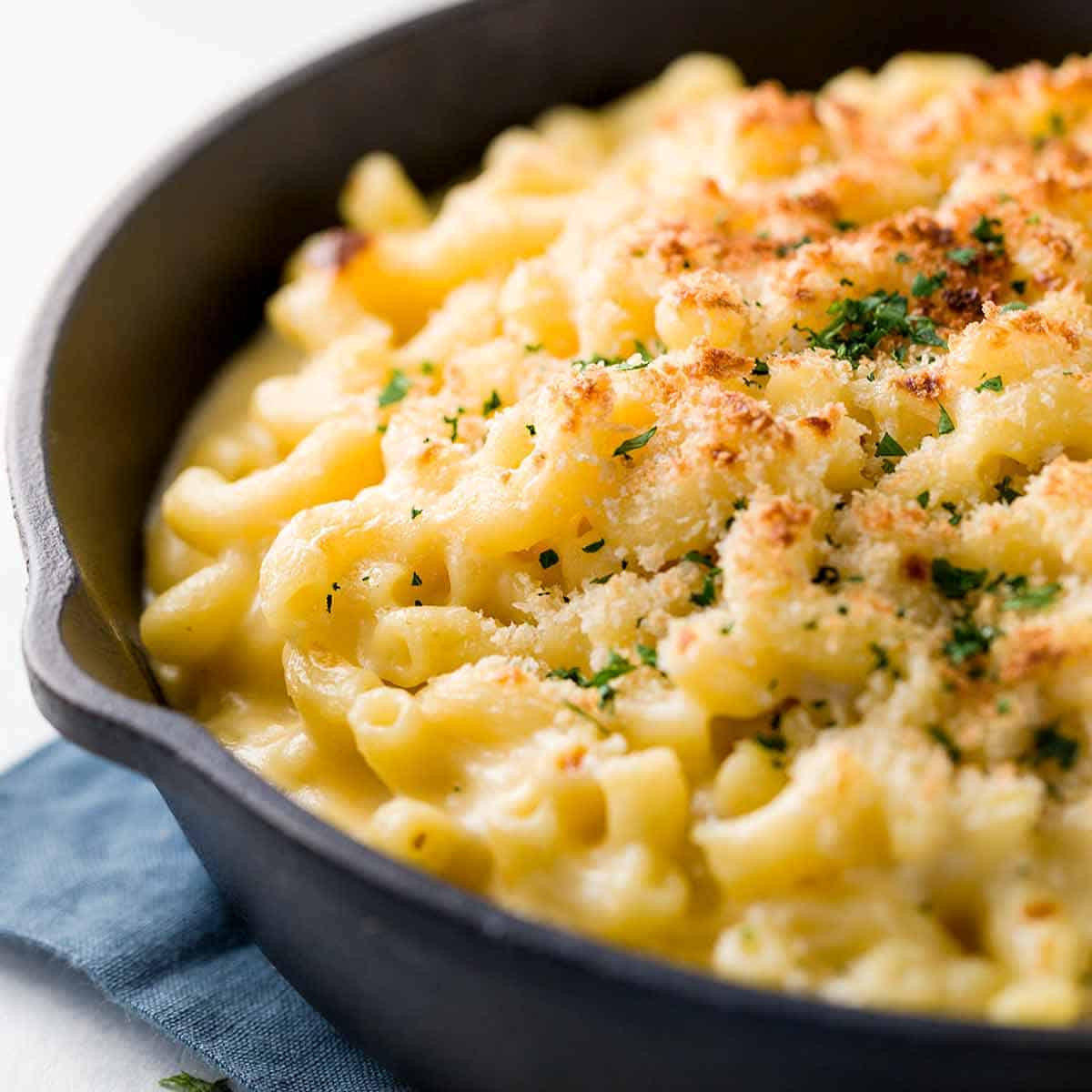 Baked Mac And Cheese Recipes With Bread Crumbs
 Baked Macaroni and Cheese with Bread Crumb Topping