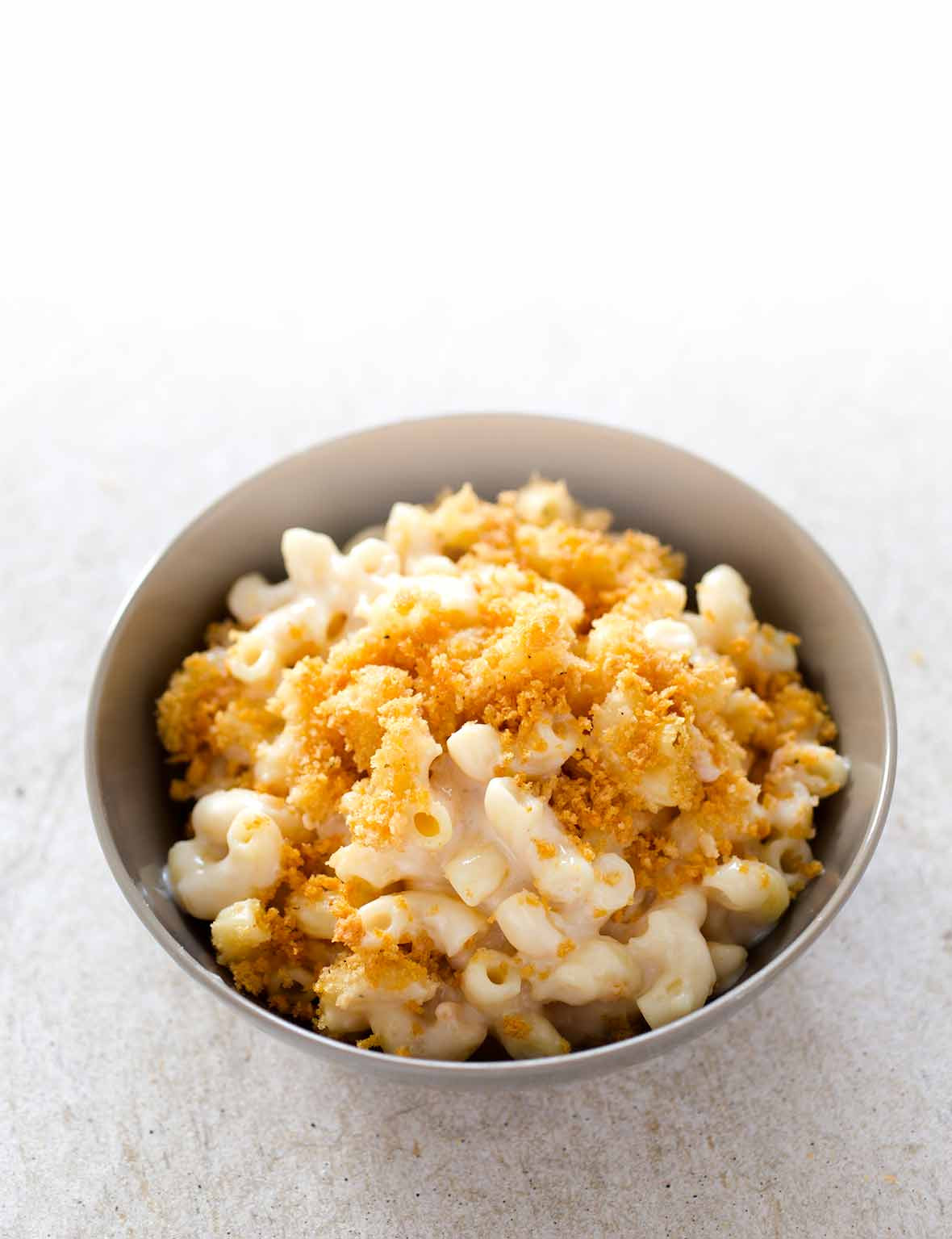 Baked Macaroni And Cheese Recipes With Bread Crumbs
 Baked Mac and Cheese with Bread Crumbs Recipe