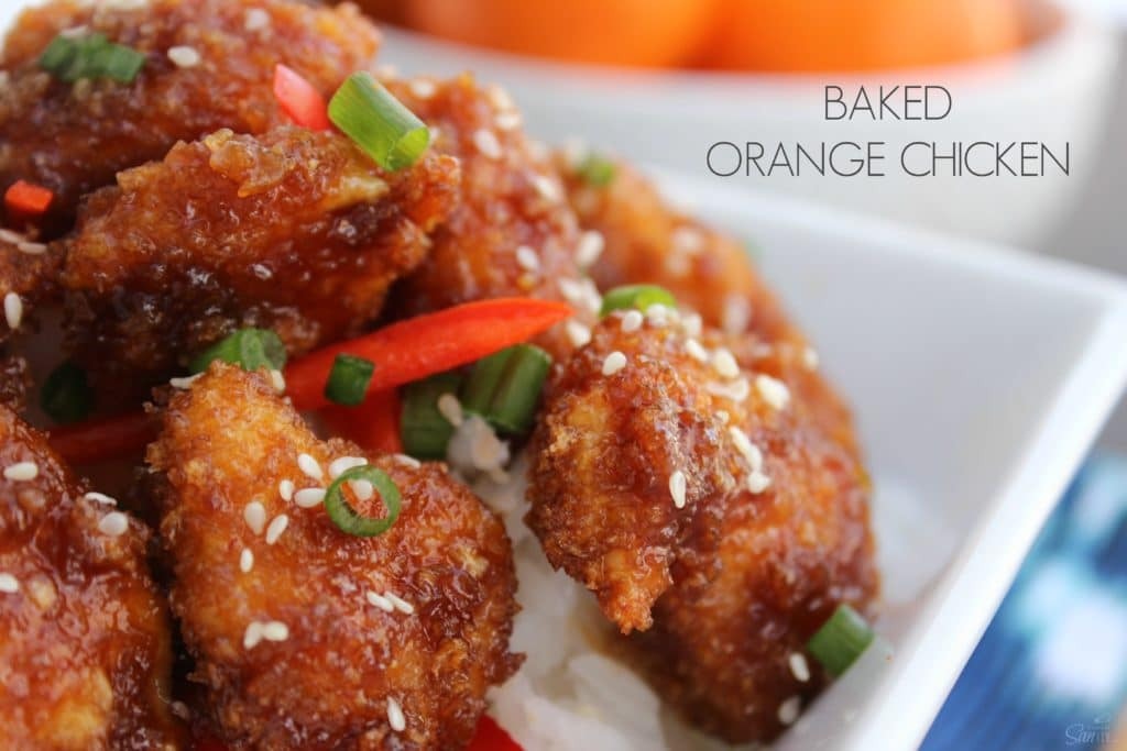 Baked Orange Chicken
 Baked Orange Chicken