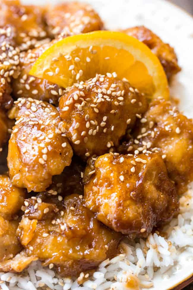 Baked Orange Chicken
 Baked Orange Chicken