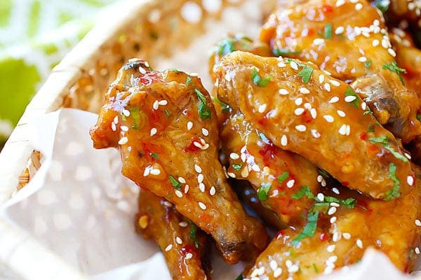 Baked Orange Chicken
 Crispy Baked Orange Chicken Wings Rasa Malaysia