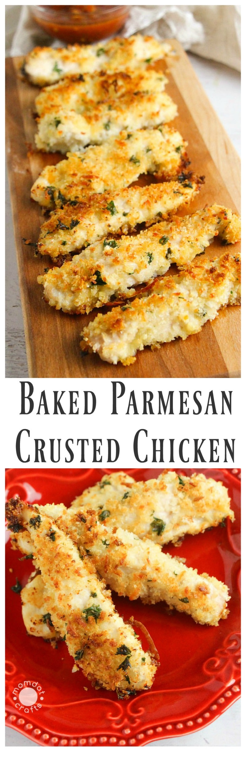 Baked Parmesan Crusted Chicken
 Baked Parmesan Crusted Chicken Recipe MomDot