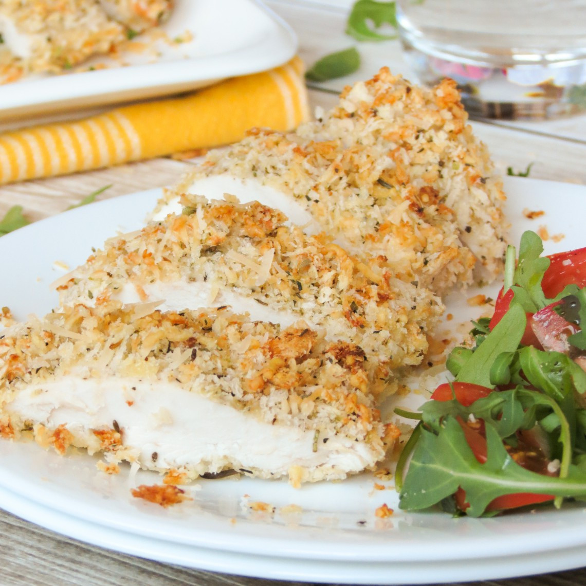 Baked Parmesan Crusted Chicken
 Baked Parmesan Crusted Chicken Yummy Addiction