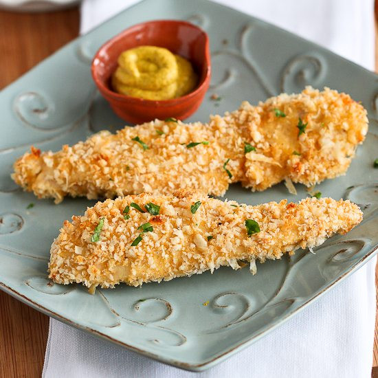 Baked Parmesan Crusted Chicken
 Crispy Baked Parmesan Crusted Chicken Tenders Recipe