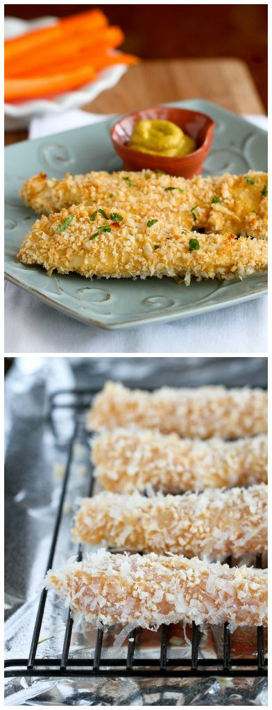 Baked Parmesan Crusted Chicken
 Crispy Baked Parmesan Crusted Chicken Tenders Recipe