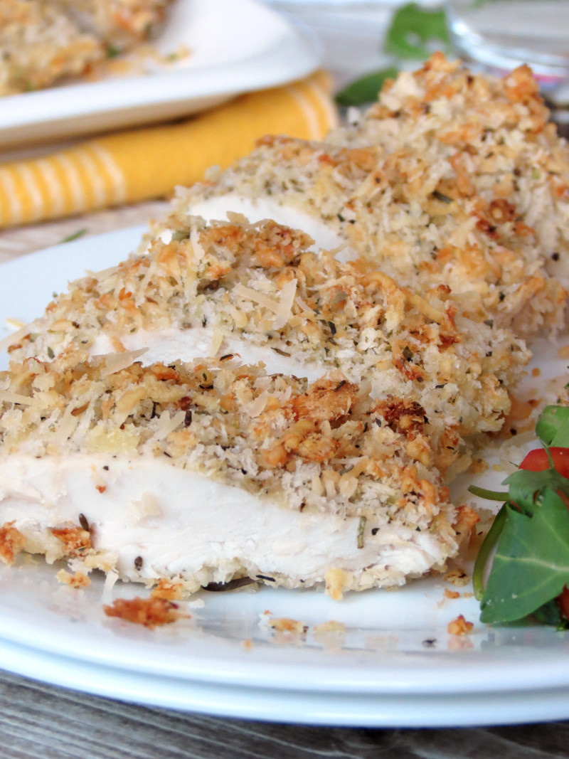 Baked Parmesan Crusted Chicken
 Baked Parmesan Crusted Chicken Yummy Addiction