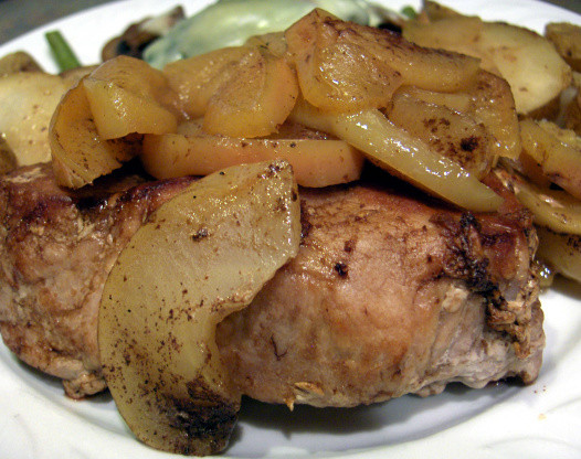 Baked Pork Chops With Apples
 Baked Pork Chops With Apple And Sherry Recipe Genius Kitchen
