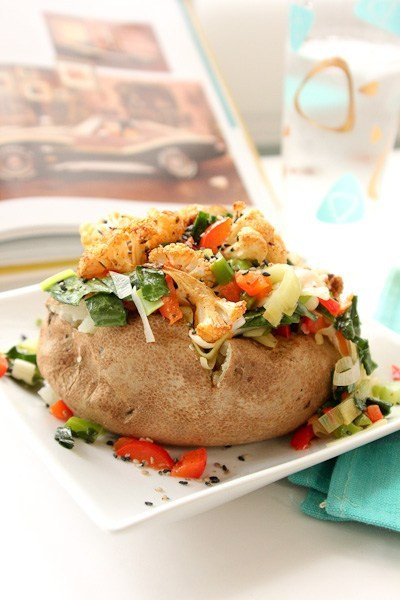 Baked Potato 400
 The Healthy Fully Loaded Baked Potato