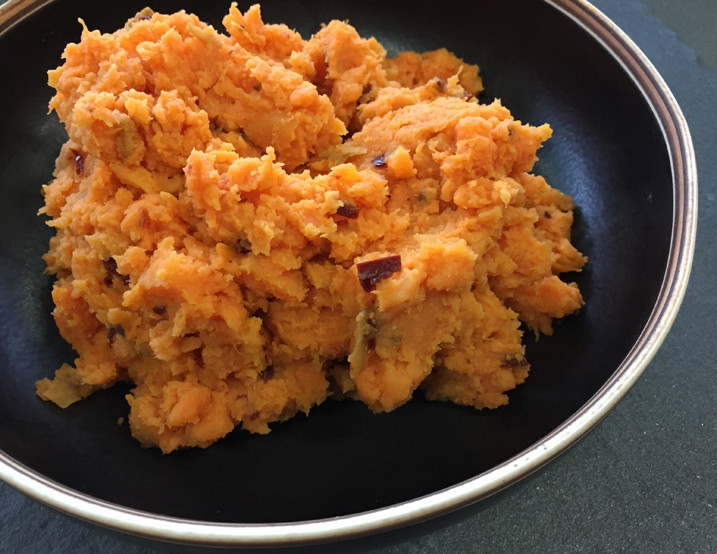 Baked Potato Alton Brown
 Alton Brown s Chipotle Smashed Sweet Potatoes