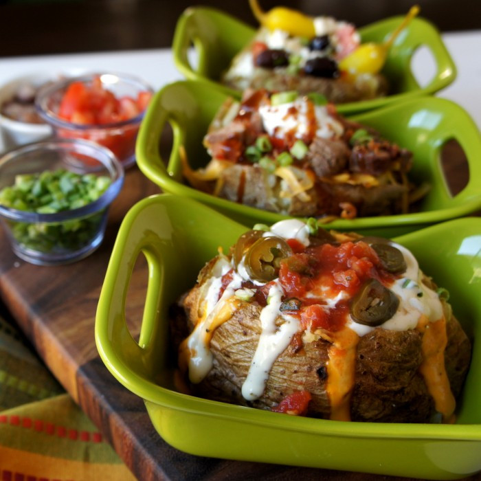 Baked Potato Bar Ideas
 Themed Potato Bar Party Ideas I Wash You Dry