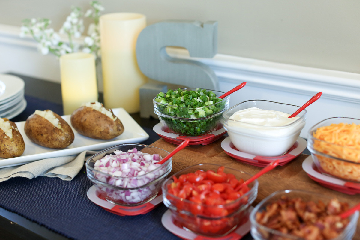 Baked Potato Bar Ideas
 Build Your Own Baked Potato Bar Evite