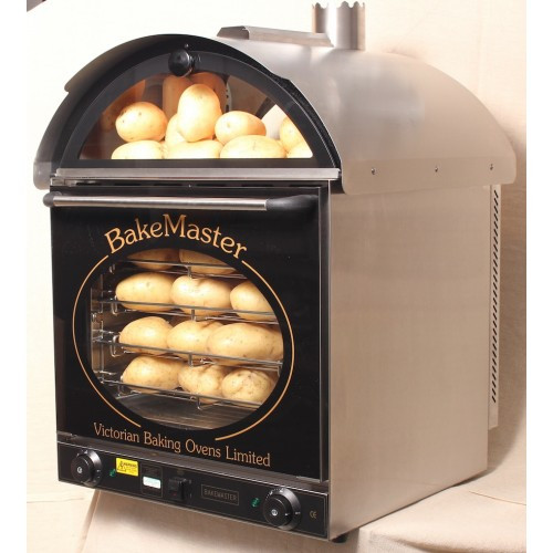 Baked Potato Convection Oven
 Bakemaster Convection Oven Twin Fan Potato Oven Stainless