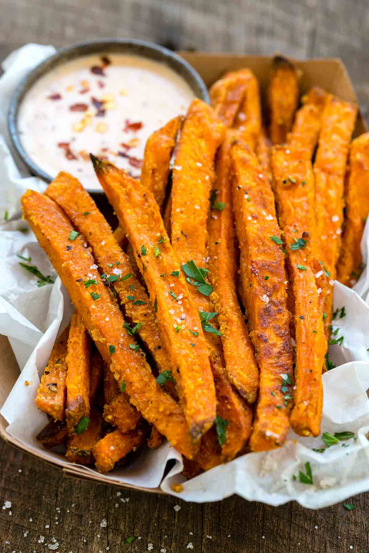 Baked Potato Fries
 Baked Sweet Potato Fries Jessica Gavin