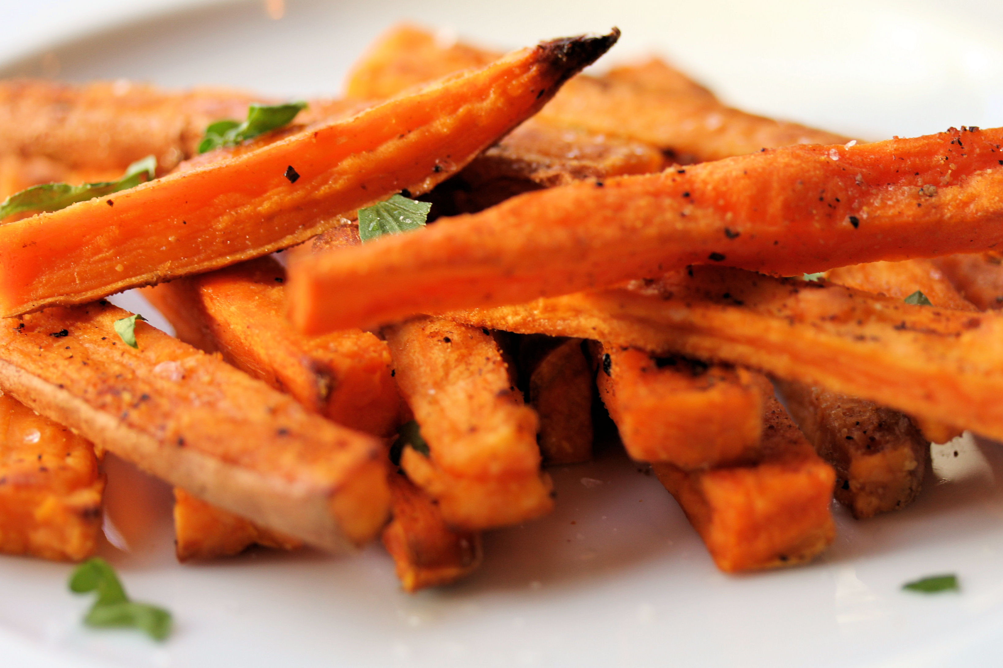 Baked Potato Fries
 baked sweet potato fries