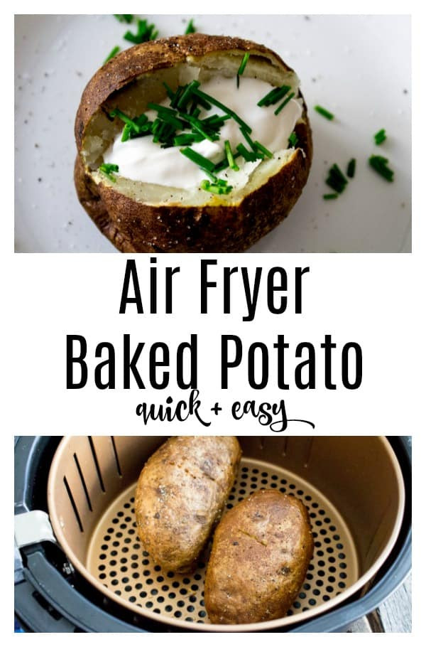 Baked Potato In Air Fryer
 Foolproof Air Fryer Baked Potatoes