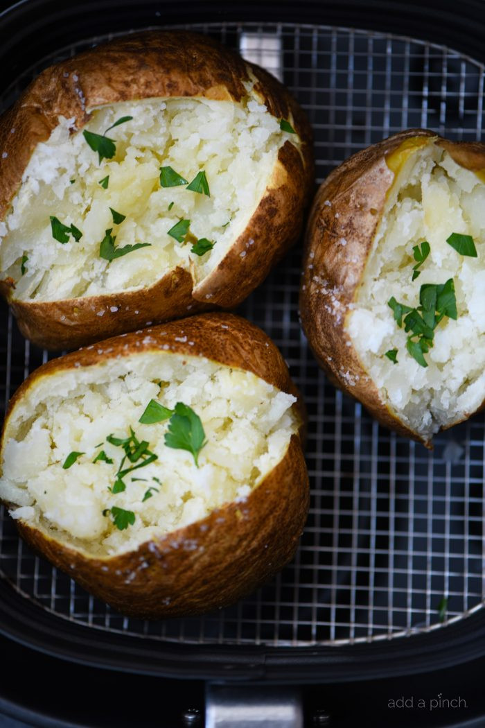 Baked Potato In Air Fryer
 Air Fryer Baked Potato Recipe Add a Pinch