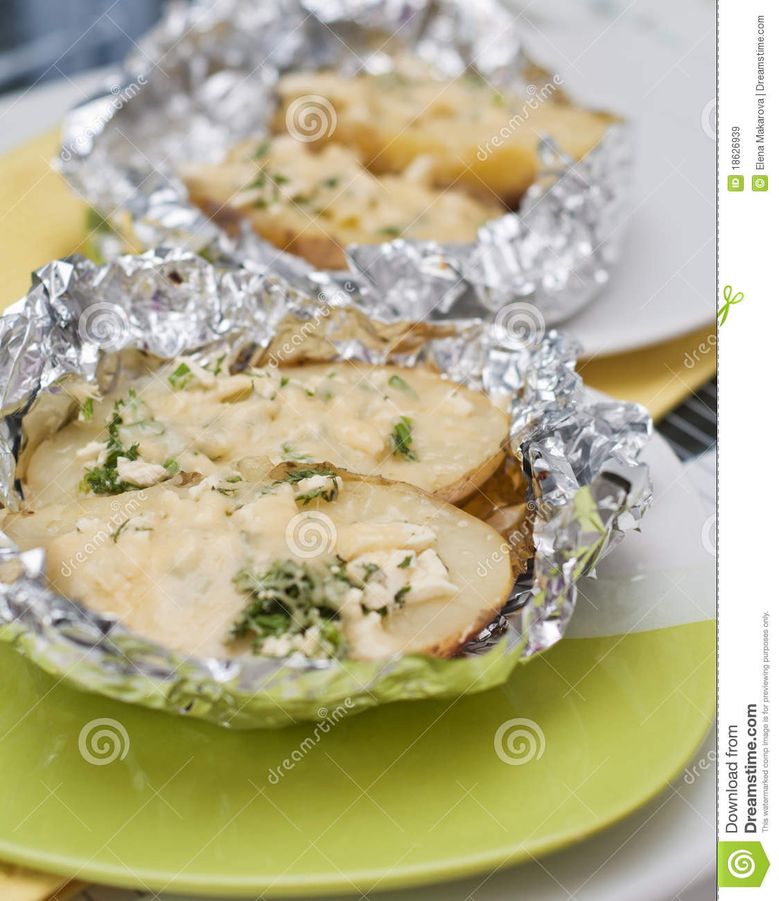 Baked Potato In Foil
 Aluminum Foil Aluminum Foil Baked Potato