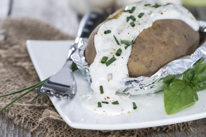 Baked Potato In Foil
 How to Bake a Potato in a Convection Oven Wrapped in