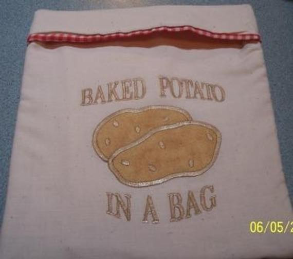 Baked Potato In Microwave Ziplock Bag
 Baked Potato in A Bag Microwave Potato Baker