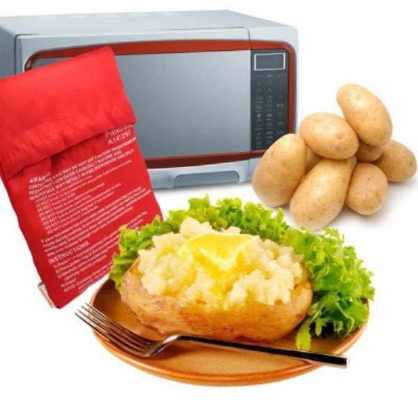 Baked Potato In Microwave Ziplock Bag
 Microwave Oven Baked Potatoes Bag Red