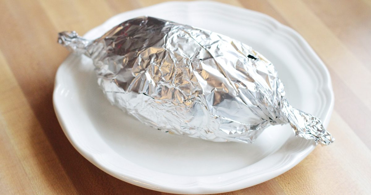 Baked Potato In Oven Wrapped In Foil
 How to Cook Sweet Potatoes in Aluminum Foil in the Oven