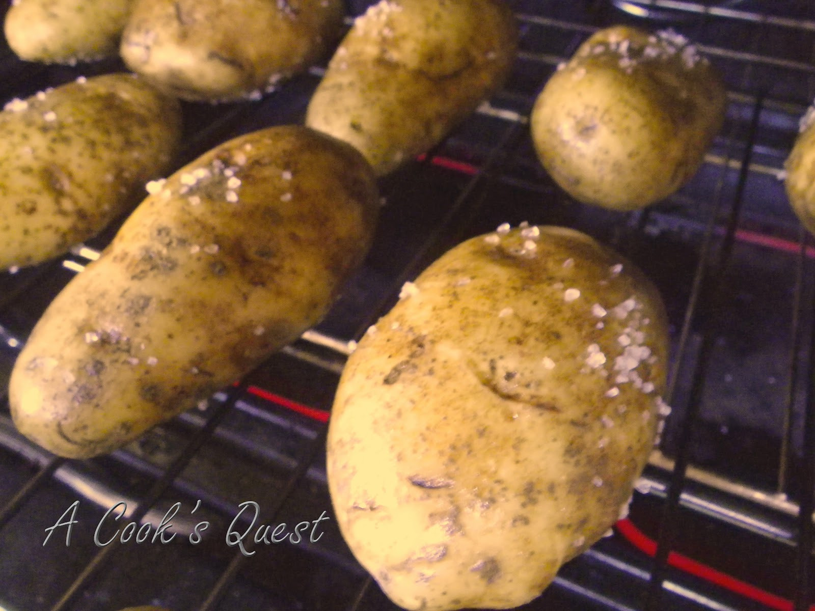 Baked Potato Oven
 A Cook s Quest Baked Potatoes