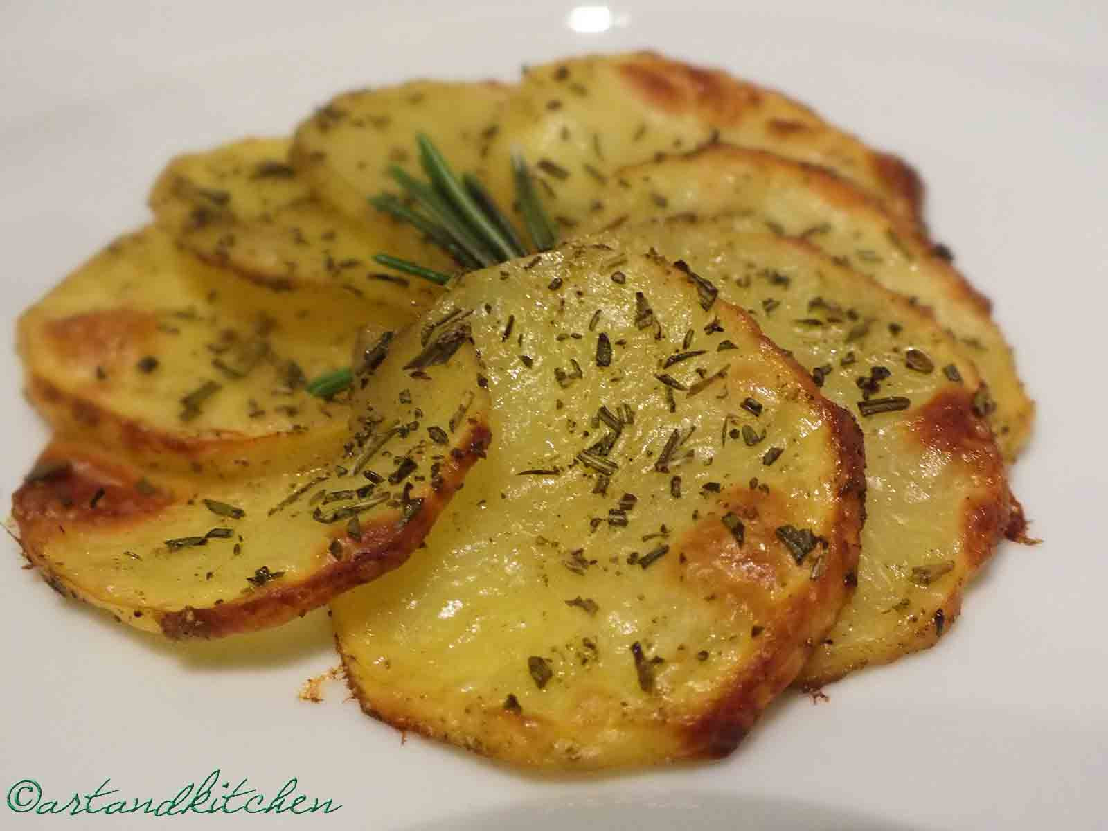 Baked Potato Oven
 Rosemary Oven Baked Potatoes