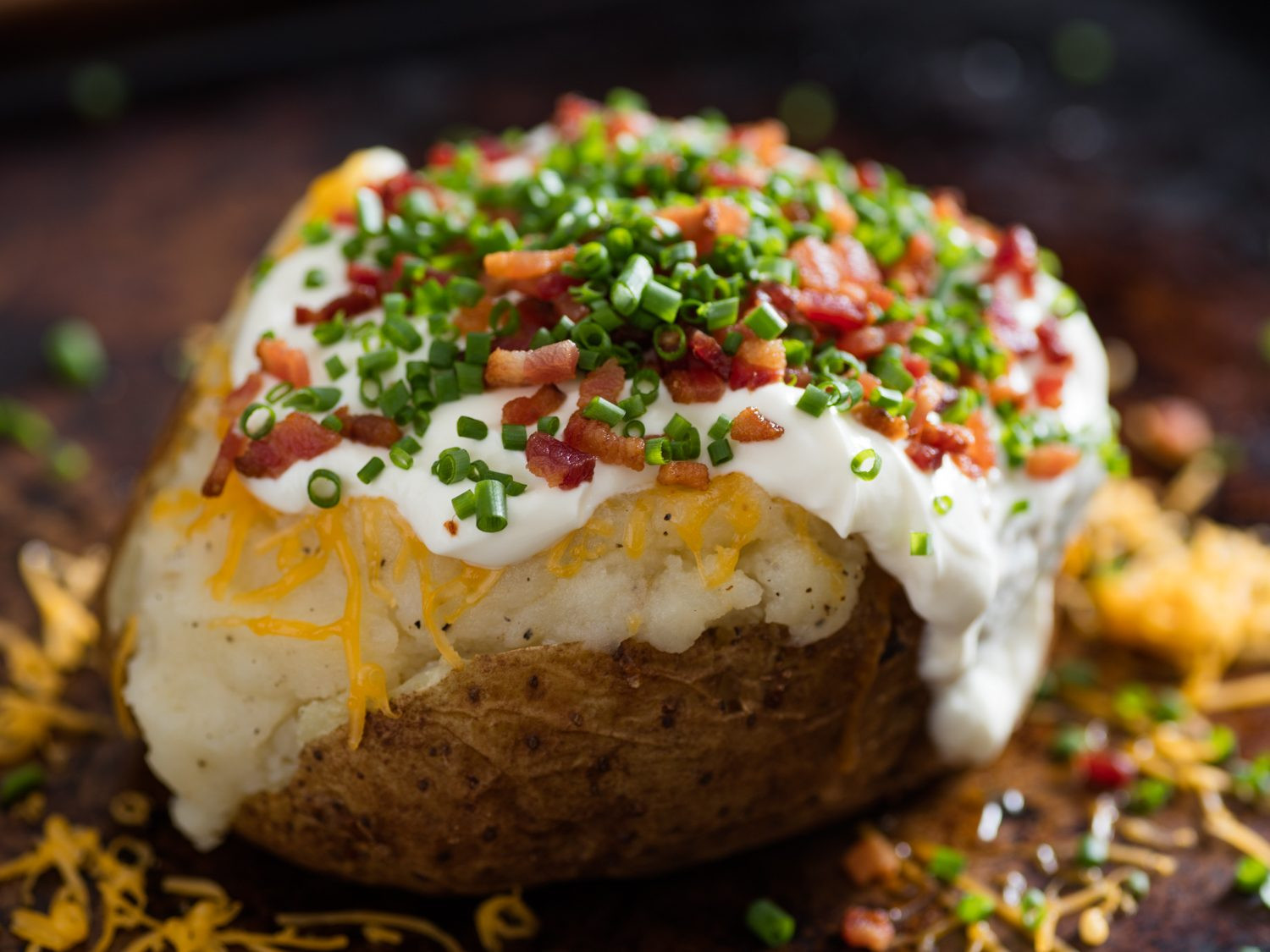 Baked Potato Recipe
 Ultimate Baked Potato Recipe