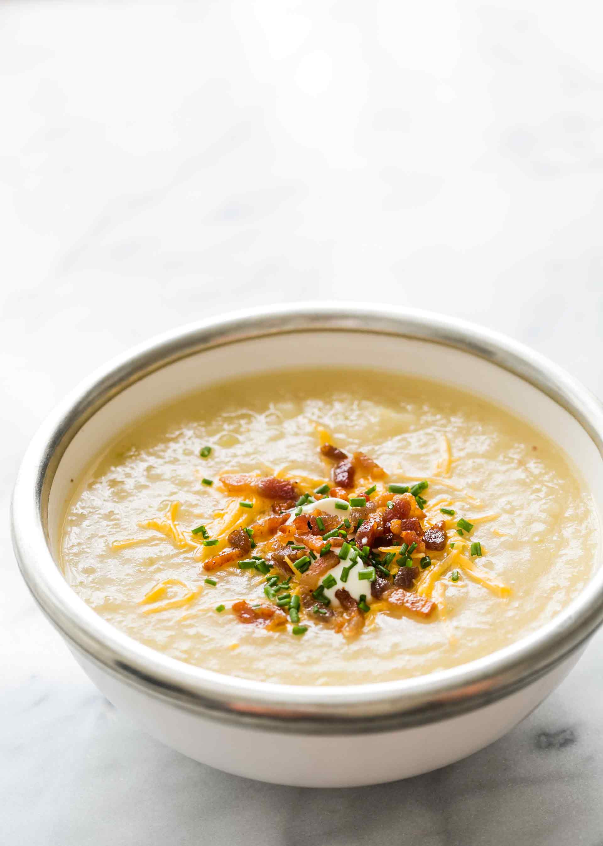 Baked Potato Soup
 Baked Potato Soup Loaded ]