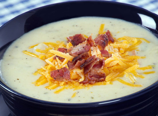 Baked Potato Soup
 Baked Potato Soup Recipe