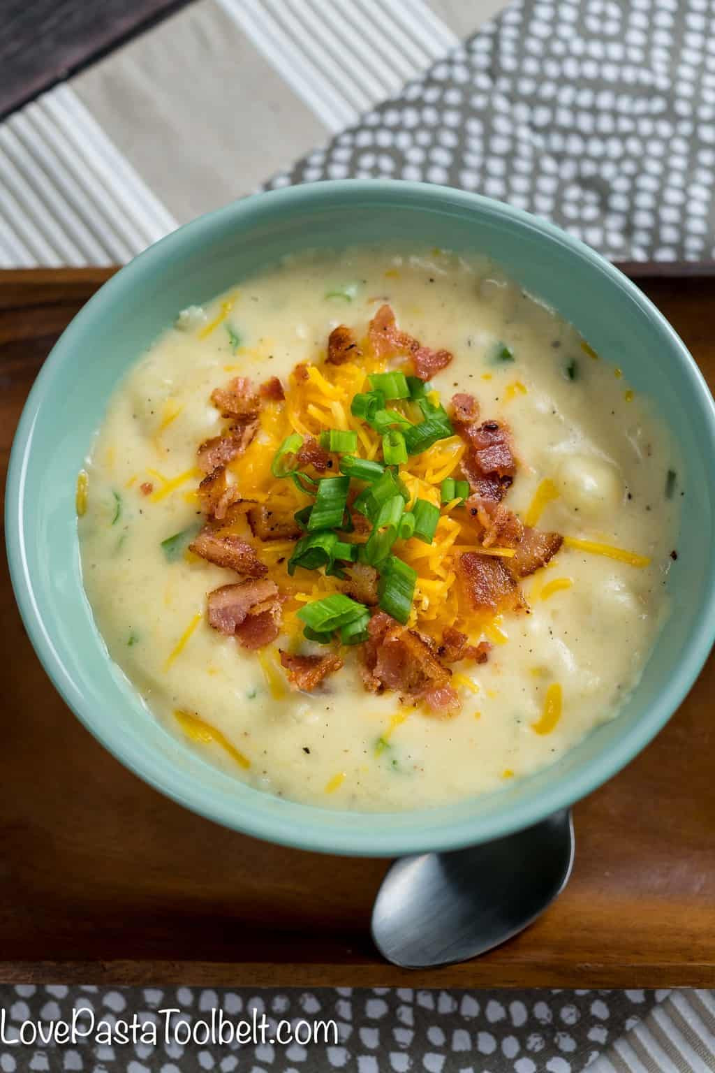 Baked Potato Soup
 Creamy Baked Potato Soup dinner soup recipes cheese