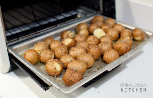 Baked Potato Toaster Oven
 Toaster Oven Roasted Potatoes Tiny Urban Kitchen