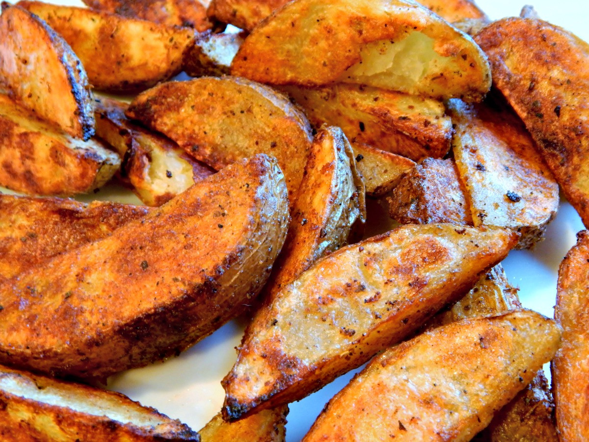 Baked Potato Wedges
 Bomb Baked Potato Wedges with Variations