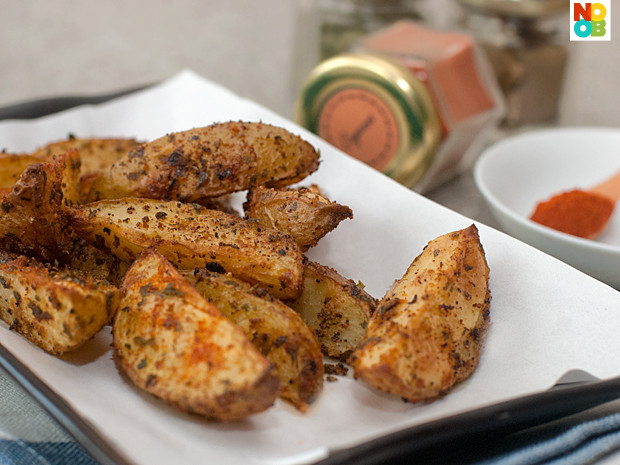 Baked Potato Wedges Recipe
 Baked Potato Wedges Recipe