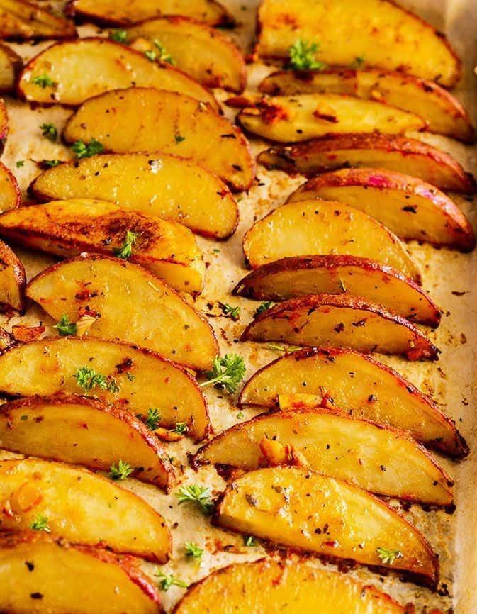 Baked Potato Wedges Recipe
 Oven Baked Potato Wedges