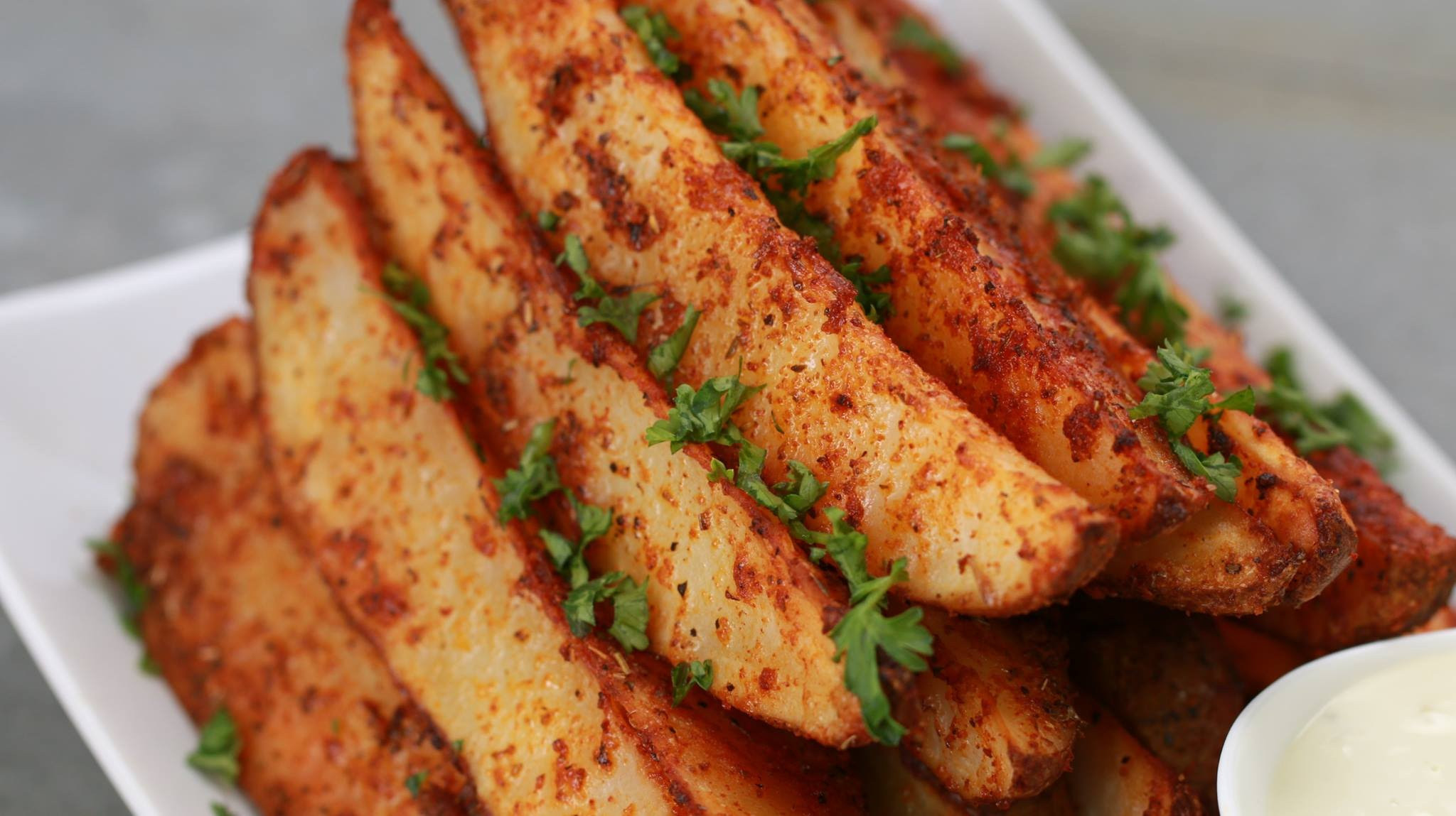 Baked Potato Wedges
 Baked Italian Potato Wedges Recipe