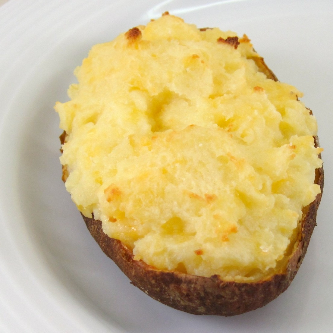 Baked Potato With Cheese
 Twice Baked Potatoes