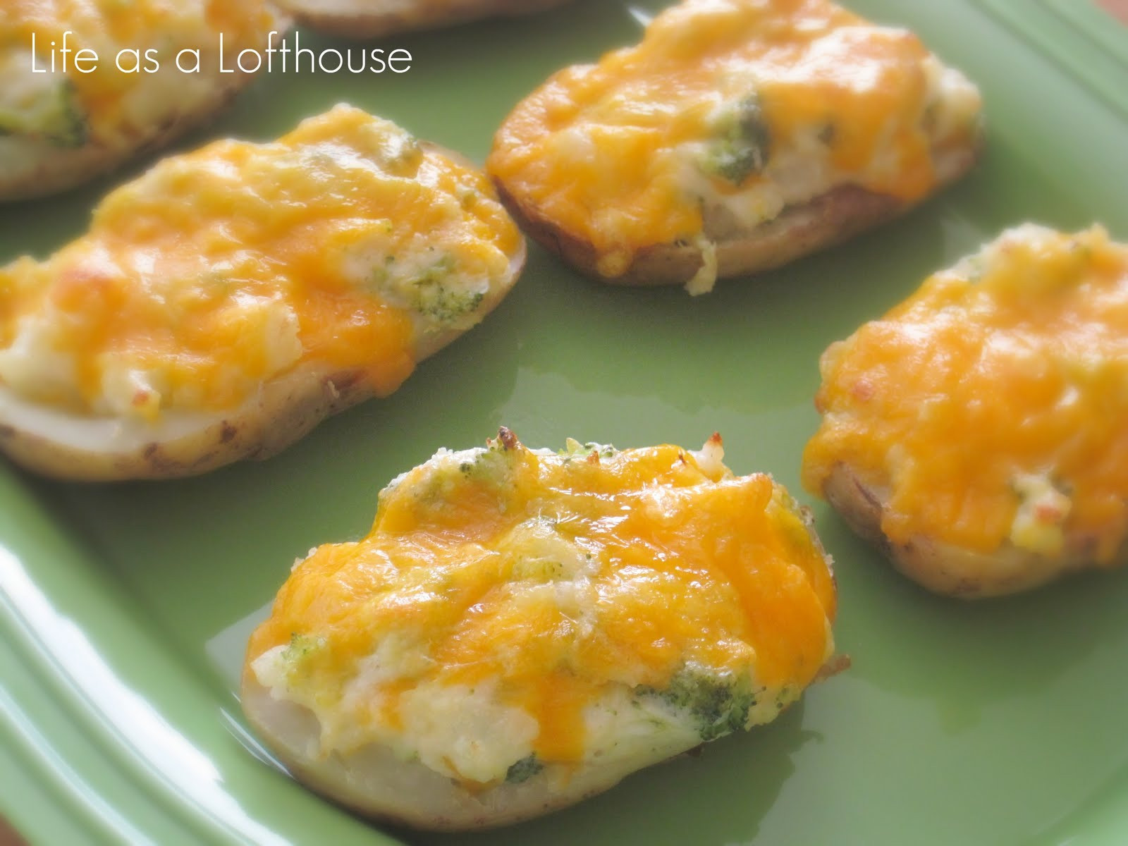 Baked Potato With Cheese
 Broccoli and Cheese Twice Baked Potatoes Life In The