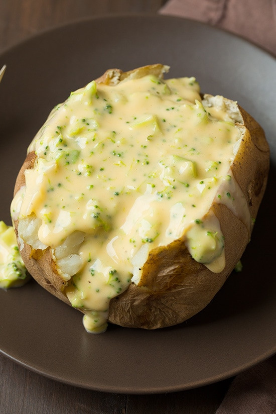 Baked Potato With Cheese
 broccoli cheese baked potato pioneer woman