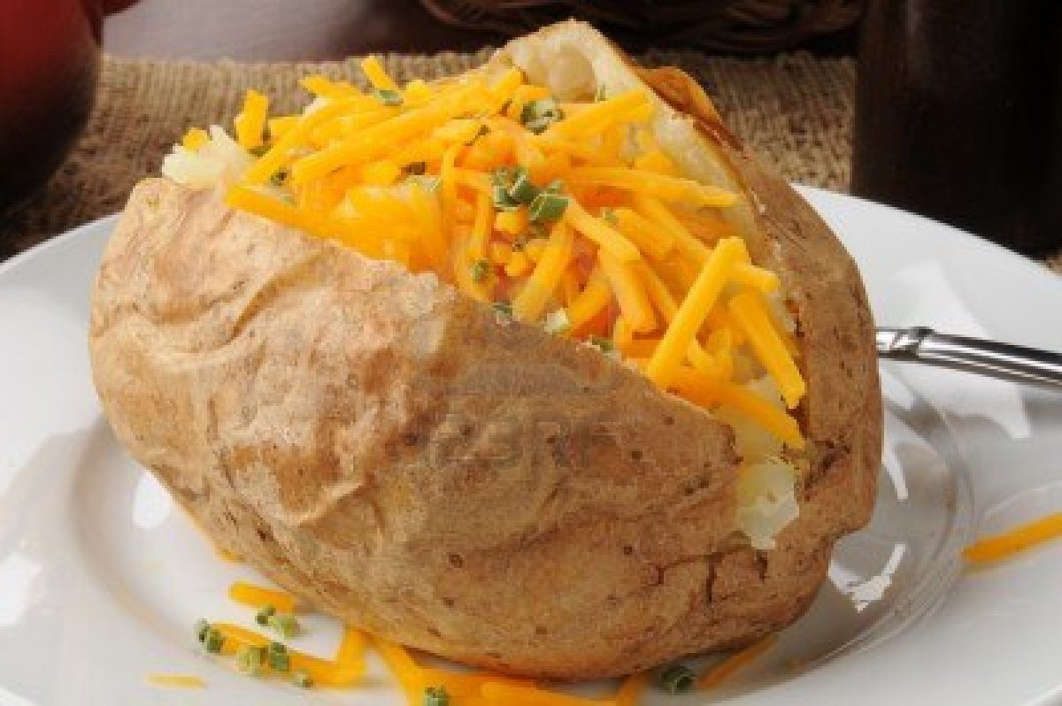 Baked Potato With Cheese
 Feel Healthier BODYMIND 03 2013