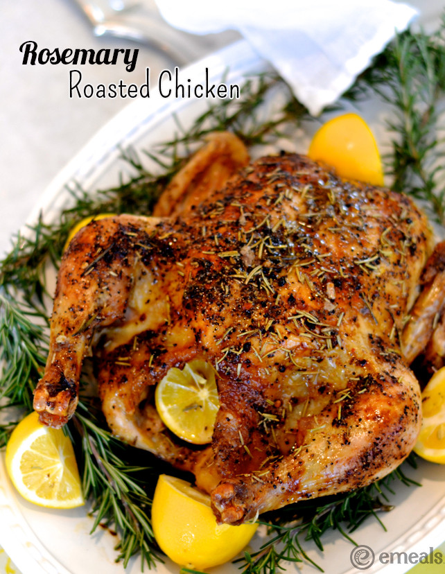 Baked Rosemary Chicken
 Cook ce Eat Twice Rosemary Roasted Chicken