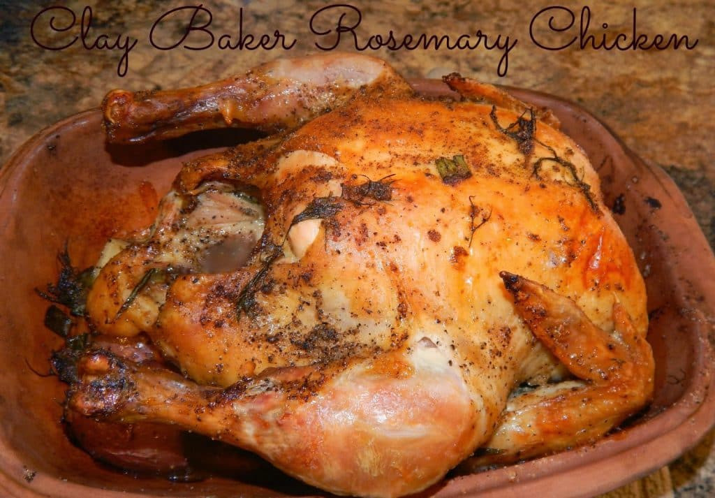 Baked Rosemary Chicken
 Clay Baker Roasted Rosemary Chicken This Ole Mom