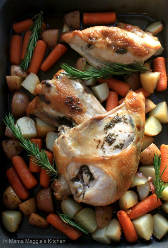 Baked Rosemary Chicken
 Roasted Rosemary Chicken