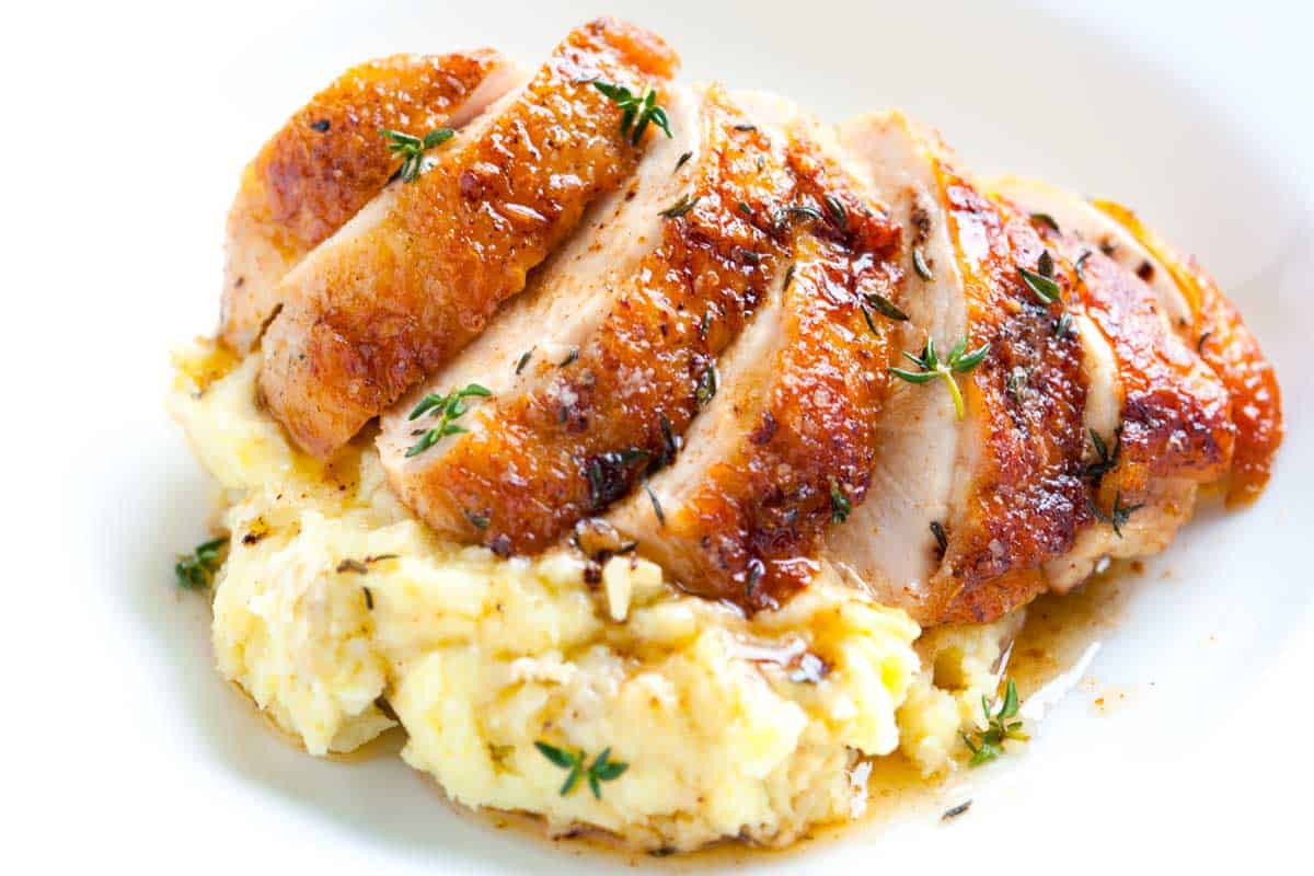 Baked Stuffed Chicken Breast
 Easy Pan Roasted Chicken Breasts with Thyme