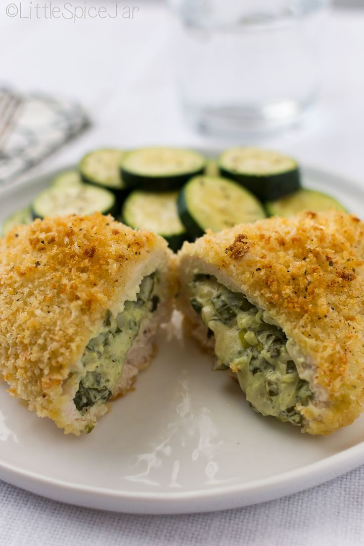 Baked Stuffed Chicken Breast
 De 25 bedste idéer inden for Cream cheese spinach på