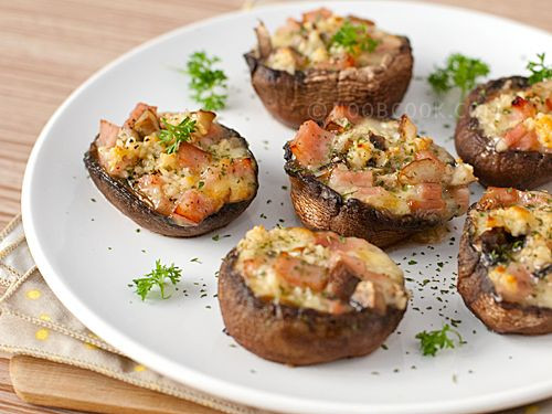 Baked Stuffed Portobello Mushroom Recipes
 baked cheese stuffed portabella mushroom recipes