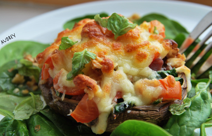 Baked Stuffed Portobello Mushroom Recipes
 Baked & Stuffed Portobello Mushroom Packed Over The Brim